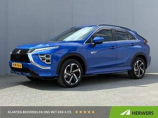 Mitsubishi Eclipse Cross 2.4 PHEV Black Edition / Fabrieksgarantie tot 11-2030* / Dealer onderhouden / Afneembare trekhaak / Stuur-, stoel- & achterbankverwarming / 18" LM wielen /