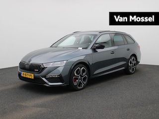 Skoda Octavia Combi 1.4 TSI RS iV PHEV Business | Automaat | Panorama dak | Virtual cockpit | Matrix LED | Stoel verwarming | Navigatie | Apple CarPlay / Android Auto | Sportstoelen | Lichtmetalen velgen | Parkeersensoren | Keyless Start | Sfeerverlichting |