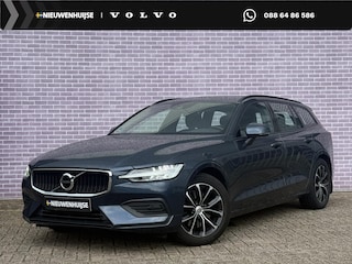 Volvo V60 2.0 B3 Momentum Advantage | Trekhaak | Cruise Control | Parkeersensoren V+A | Parkeercamera | Apple Carplay/Android Auto | 17"LM Velgen | Volvo on Call |