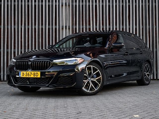 BMW 5-serie Touring 530e High-Exe. M-Sport |Panorama|HUD|ACC|NappaLeder|DEALER ONDH.|360-cam|Trekhaak|Standkachel|LED|NIEUWSTAAT|