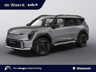 Kia EV9 GT-Line AWD 99.8kWh 385pk | €2.000 VOORDEEL | VEGAN LEDEREN STOELBEKLEDING 'GT-LINE | SCHUIF/KANTELDAK | HEAD-UP DISPLAY | MERIDIAN PREMIUM AUDIO | 360° CAMERA |