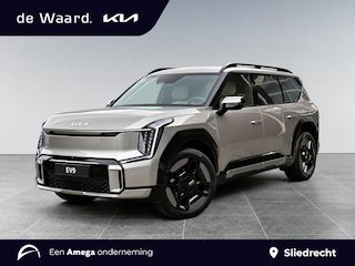 Kia EV9 GT-Line AWD 99.8kWh 385pk | €2.000 VOORDEEL | VEGAN LEDEREN STOELBEKLEDING 'GT-LINE | SCHUIF/KANTELDAK | HEAD-UP DISPLAY | MERIDIAN PREMIUM AUDIO  | 360° CAMERA |