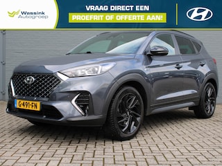 Hyundai Tucson 1.6 T-GDI N-Line | Kunstlederen/Suede Bekleding | Airco | Lichtmetalen velgen | Stoelverwarming
