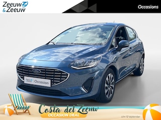 Ford Fiesta 1.0 EcoBoost Hybrid Titanium | Stoel/stuur en voorruitverwarming | Cruise control | Parkeersensoren |