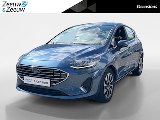 Ford Fiesta 1.0 EcoBoost Hybrid Titanium | Stoel/stuur en voorruitverwarming | Cruise control | Parkeersensoren |