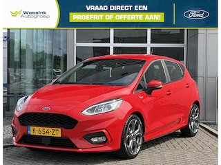 Ford Fiesta 1.0 EcoBoost ST-Line Navi by App | Parkeersensoren achter | Carplay | Airconditioning | Cruise control
