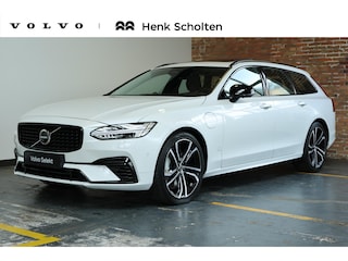 Volvo V90 T8 Plug-in hybrid AWD Ultra Dark | Bowers & Wilkins Premium Audio | Semi-elektrische Wegklapbare Trekhaak | Stoelventilatie | Stoelverwarming | Massage in voorstoelen | Luchtvering | 360° Parkeercamera | Parkeersensoren voor + achter | Stoelverwarming voor + achter