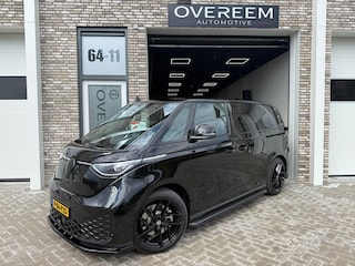 Volkswagen ID. Buzz 4MOTION Limited Edition 79 kWh "Black Edition" | Trekhaak | 2x Schuifdeur incl. sluithulp | Sidebars | Leder interieur | 21" inch | Achterdeuren |
