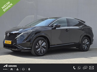Nissan Ariya Advance 91 kWh / SOH 99% / Fabrieksgarantie tot 12-2027 / CCS snelladen / warmtepomp / Stuur- Stoel & Voorruitverwarming / Apple Carplay Android Auto / Adaptief cruise control / Keyless Enty/Start / Elektrische achterklep /