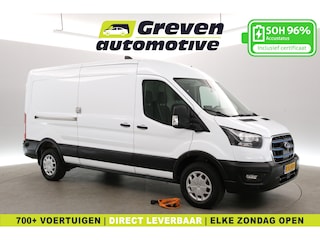 Ford Transit L3H2 68 kWh 184PK | Snelladen | SOH 96% | Clima | Cruise | 360° | Carplay | 3 Zits | Navi