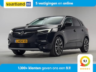 Opel Grandland X 1.6 Turbo 225PK Hybrid Elegance Aut. [ Navi Leder Apple / Android Stoelverwarming ]