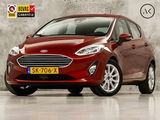 Ford Fiesta 1.0 EcoBoost Titanium (APPLE CARPLAY, GROOT NAVI, CLIMATE, CAMERA, KEYLESS, SPORTSTOELEN, ADAPTIVE CRUISE, LM VELGEN, NIEUWSTAAT)
