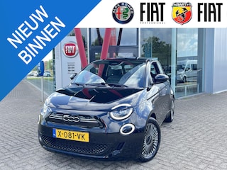 Fiat 500 Icon 42 kWh | Camera | Stoelverwarming | LED | Dodehoeksensoren | 360 graden parkeersensoren