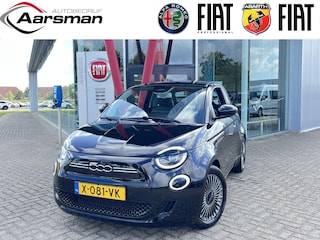 Fiat 500 Icon 42 kWh | Camera | Stoelverwarming | LED | Dodehoeksensoren | 360 graden parkeersensoren