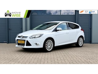 Ford Focus 1.0 -125pk Titanium | REVISIE MOTOR ! | 5 Deurs | Adptv. Cruise | Zeer Net | Sportline |