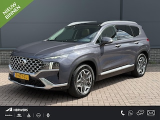 Hyundai Santa Fe 1.6 T-GDI PHEV Premium Sky 7p. / Dealer Onderhouden / Trekhaak / 1350KG Trekgewicht /  Elektrische Stoelen met Geheugen / Schuif Kantel Dak / Keyless / Elektrische Achterklep