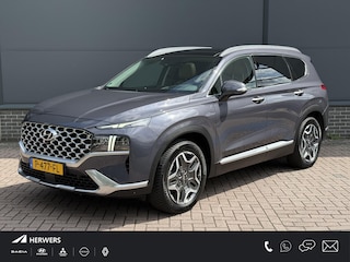 Hyundai Santa Fe 1.6 T-GDI PHEV Premium Sky 7p. / Dealer Onderhouden / Trekhaak / 1350KG Trekgewicht /  Elektrische Stoelen met Geheugen / Schuif Kantel Dak / Keyless / Elektrische Achterklep
