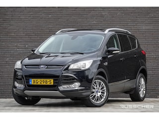 Ford Kuga 1.6 182Pk Aut. | Titanium Plus | 4WD | Panoramadak | Leder | Trekhaak | 17''