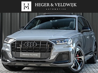 Audi Q7 60 TFSI e quattro Pro Line S Competition | Panoramadak | Carbon Interieur | Alcantara Hemel | 360 Camera | HUD | Bose | Massage + Ventilatie | Luchtvering | Soft Close | Memory Seats | Ambiance Interieur |