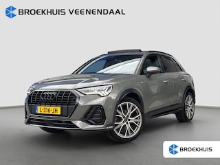 Audi Q3 35 TFSI Pro S-Line | Pano | Trekhaak | 19 inch | Cruise Control | Stoel Verwarming | Trekhaak | Leder |