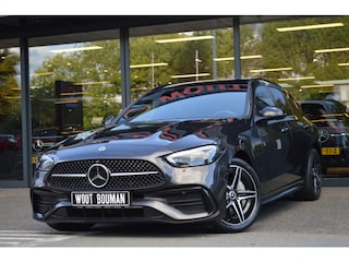Mercedes-Benz C-klasse Estate 300 e AMG Led Leder Panorama Distronic Head-Up Camera 360 Trekhaak Pdc