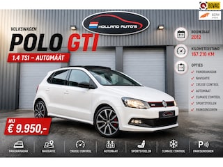 Volkswagen Polo 1.4 TSI GTI, Pano, Navi, Cruise, Automaat