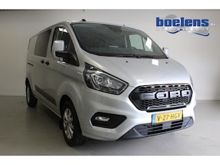 Ford Transit Custom 320 2.0 TDCI L2H1 Trend DC MARGE BUS! | STOEL-VERW | CLIMA | 2XSCHUIFDEUR | TREKHAAK | CAMERA | NAVI | LED | PDC |