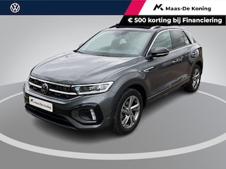 Volkswagen T-Roc 1.5TSI/150PK R-Line Business+ · Panoramadak · Trekhaak · Camera · Apple/Android Car Play · Navigatie · Stoelverwarming · Garantie t/m 09-10-2027 of 100000km.