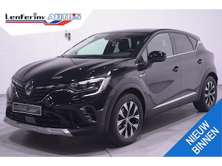 Renault Captur 1.6 E-Tech full hybrid 145 techno NAP 1e Eigenaar Navi Apple Carplay Privacyglas achteruitrijcamera Trekhaak PDC V+A Clima LMV "17"