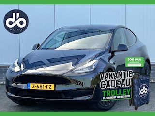 Tesla Model Y RWD SOH 94% I TREKHAAK I PANO DAK I ORG.NL + NAP + ZWART LEDER INTERIEUR