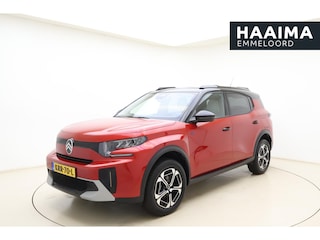 Citroën C3 Aircross Max 113pk 44 kWh | Navigatie | 3 fasen | Climate control | Zwart dak | Dakrails | Lichtmetalen velgen  | Draadloze telefoonlader