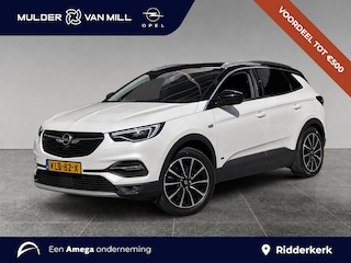 Opel Grandland X Ultimate+ 1.6 PHEV Hybrid4 300pk e-EAT8 4x4 | NAPPA LEDER | HANDSFREE A.KLEP | PEARL WHITE | PARK ASSIST | STOELKOELING + VERWARMING | MASSAGE | MEMORY | ADAPTIVE CRUISE | AGR-STOELEN |