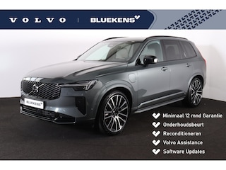 Volvo XC90 T8 Recharge AWD Ultra Dark Exec. Ed. - Luchtvering - Panorama/schuifdak - IntelliSafe Assist & Surround - 360º Camera - Bowers & Wilkins audio - Adaptieve LED koplampen - Verwarmde voorstoelen, stuur & achterbank - Parkeersensoren voor & achter - Elektr. bedienb. voorstoelen met geheugen - Geventileerde voorstoelen - Head up display - Draadloze tel. lader - Extra getint glas - 22' LMV