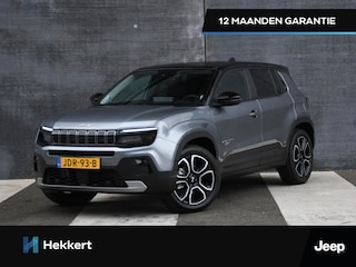 Jeep Avenger Summit 1.2 e-Hybrid 110pk Automaat CAMERA | DAB | 18''LM | ELEK. ACHTERKLEP | NAVI | LANE ASSIST