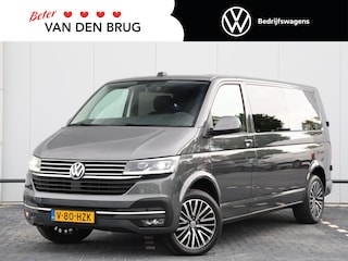 Volkswagen Transporter 2.0 TDI L2H1 28 Highline DC | Trekhaak | Leder | LED | Achteruitrijcamera | Navigatie | Cruise Control | Automaat |