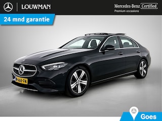 Mercedes-Benz C-klasse 180 Luxury Line | Panoramadak | Sfeerverlichting | Cruise Control | Inclusief 24 maanden Mercedes-Benz Certified garantie voor Europa.