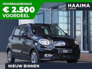 Leapmotor T03 Design 37.3 kWh | Beperkt leverbaar in het zwart | Navigatie | Achteruitrijcamera | Adaptieve cruise control | Panoramadak | Airco