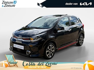 Kia Picanto 1.0 DPi GT-Line Edition | All Season Banden | Camera | Leder | Apple Carplay | Android Auto | Navi | Lichtmetalen Velgen |