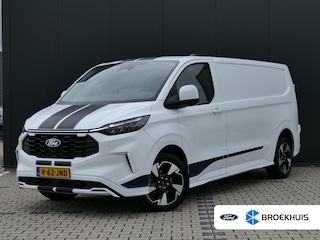 Ford Transit Custom 300 2.0 TDCI 170pk L2H1 Sport | Trekhaak | Camera | Betonplex | Navigatie | Stoelverwarming | Verwarmde Voorruit | 19 Inch