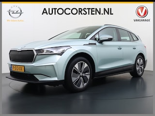 Skoda Enyaq iV 60 SOH 91% Trekhaak Camera P-Assist Apple Carplay Android Auto Navi Ecc Pdc Lmv Isofix Led Cruise Control Keyless Rijstrooksensor Verkeersbord detectie 1.000KG Trekgewicht