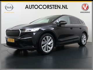 Skoda Enyaq iV 60 Trekhaak Elek.Achterklep Privacy Glas SOH 90% Keyless advanced Navi Ecc Apple Carplay Android Auto Pdc Comfort plus-pakket Lmv 20" Mirrorlink® Smartlink DAB Led 1e Eigenaar Origineel Nederlandse Auto