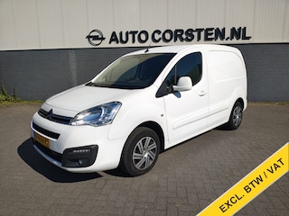 Citroën Berlingo 1.6HDI 100PK 3-Persoons Euro 6 Camera Apple Carplay Mirrorlink Cruise Control Navi Airco Pdc Schuifdeur Betonplex Vloer Lat om Lat Betimmering