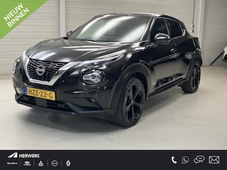 Nissan Juke 1.6 Hybrid Tekna / Dealer Onderhouden / Apple CarPlay/Android Auto / Lederen bekleding / 19 Inch Wielen / Bose Audio / 360 Graden Camera / Adaptive Cruise Control / Climate Control / Dodehoek Detectie /