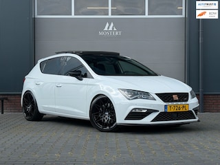 Seat Leon 2.0 TSI/290pk CUPRA|Pano|Camera|Stoelverw.|Adaptive-cruise|Car-Play|Virtual|Kuipstoel|19"LMV