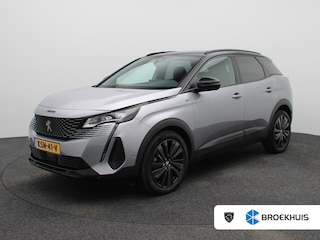 Peugeot 3008 1.2 PureTech GT Black Pack | Camera | Cruise Control Adaptief | Apple Carplay/Android Auto | Dodehoekbewaking | Matrix Led | Keyless | Navigatie | Parkeersensoren Voor en Achter | 19" Lichtmetalen Velgen