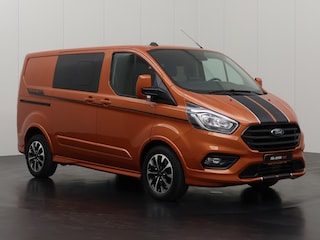 Ford Transit Custom 2.0TDCi 170PK Automaat Dubbele Cabine Sport | Leder | 2xSchuifdeur | Airco | Cruie