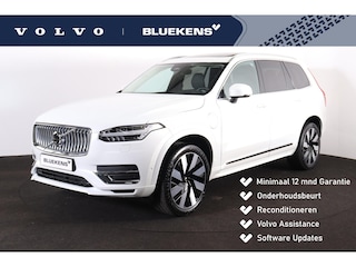 Volvo XC90 T8 Recharge AWD Ultimate Bright - Panorama/schuifdak - IntelliSafe Assist & Surround - 360º Camera - Harman/Kardon audio - Adaptieve LED koplampen - Verwarmde voorstoelen, stuur & achterbank - Parkeersensoren voor & achter - Elektr. bedienb. voorstoelen met geheugen - Head up display - Draadloze tel. lader - Extra getint glas - 21' LMV
