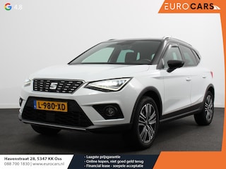 Seat Arona 1.0 TSI 115pk automaat Xcellence Business Intense Navigatie Climate Control Cruise Control Camera Lichtmetalen Velgen Parkeer sensoren Keyless start Stoelverwarming