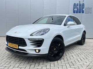 Porsche Macan 2.0 Panoramadak Elek Sportstoelen Bose Audio Leder 21 Inch Black Turbo Velgen Navigatie Led Getint Glas NL Auto Wit metallic