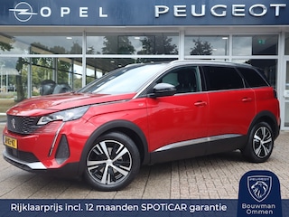 Peugeot 5008 SUV GT PureTech 130pk EAT8 Automaat, Rijklaarprijs, Adaptieve cruise control Handsfree achterklep Trekhaak Camera
